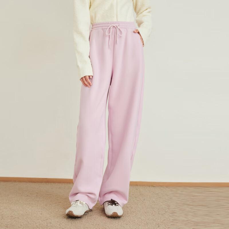 LEDIN Verdickte Strick-Banane Weitbeinige Freizeithose