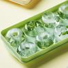 1PC Doughnut Ice Mold Summer Ice Box Green White Donut Mold For Juice Drink Beer Silicone Mold Ice Tray 23.x12x3cm