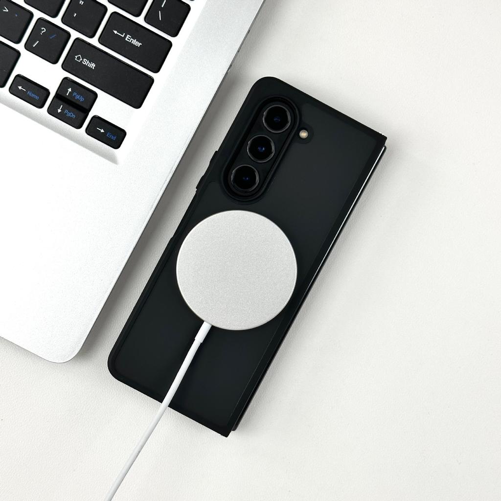 ZFOLD6 Is Suitable for Samsung Fold5 Integrated Magnetic Soft Edge Shell Zfold7 Ultra Thin Matte Protective Case W23 Simple