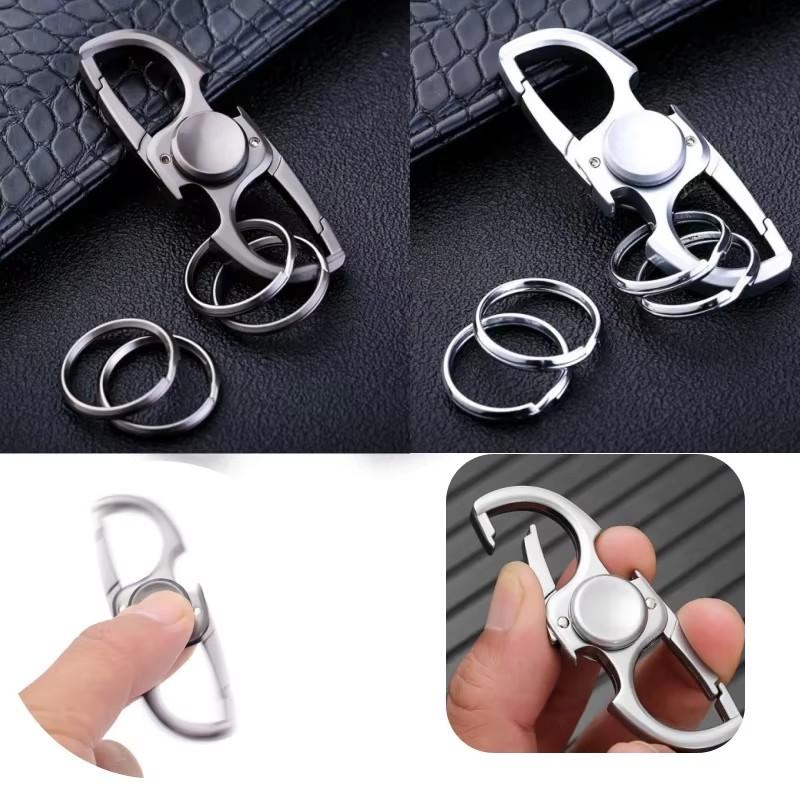 1 BUC Fidget Hand Spinner Jucărie Anti-Anxietate Ameliorează Stresul Spinner de Deget breloc Deschizător de Sticle EDC Jucării pentru Adulți Băieți