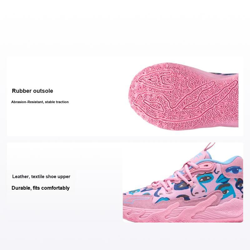 KidSuper Studios X Puma MB.03 Jr Pink Lilac Kids Sneakers Team-Light-Blue 379329-01