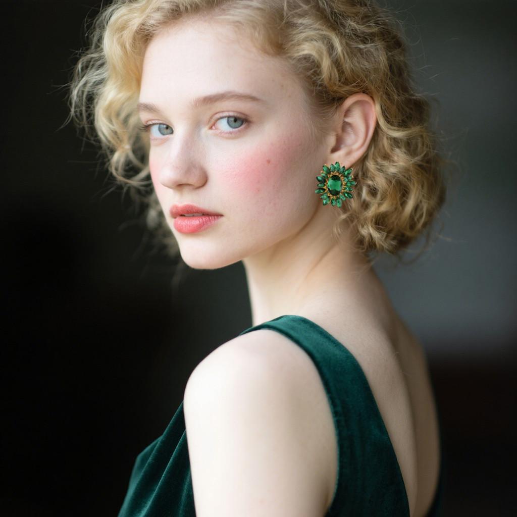 Minimalist Alloy Drop Earrings For Girls Featuring Irregular Shapes And Spring Style