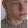 Teardrop Pearl Unbalanced Earrings - Silver