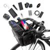 WILD MAN 4L Rainproof Bicycle Handlebar Storage Bag with Touchscreen for Mountain Road Folding and Scooter MTB, Bike, Bicycle, (GS6)