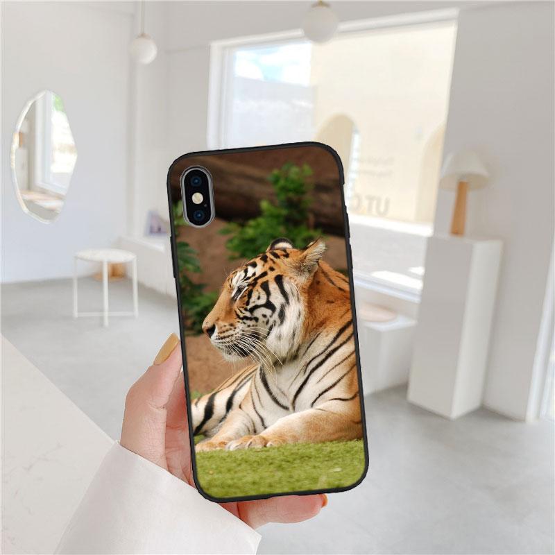 BF111 tiger lion leopard Soft Shell Phone Case for Xiaomi Xiaomi Poco M4 M5 M6 M7 X3 X6 X7 F8 Ultra Pro GT NFC