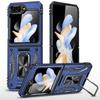 Lens Protection Ring Rotating Stand Phone Folding Armor Case for Samsung Galaxy Z Flip 7 FE / Flip 6 / Flip 5 Shockproof  Cover