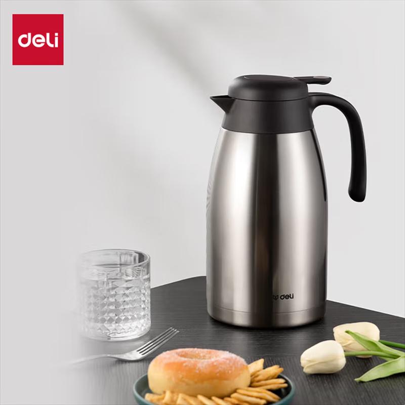 Deli 17755 Stainless Steel Vacuum Insulated Kettle