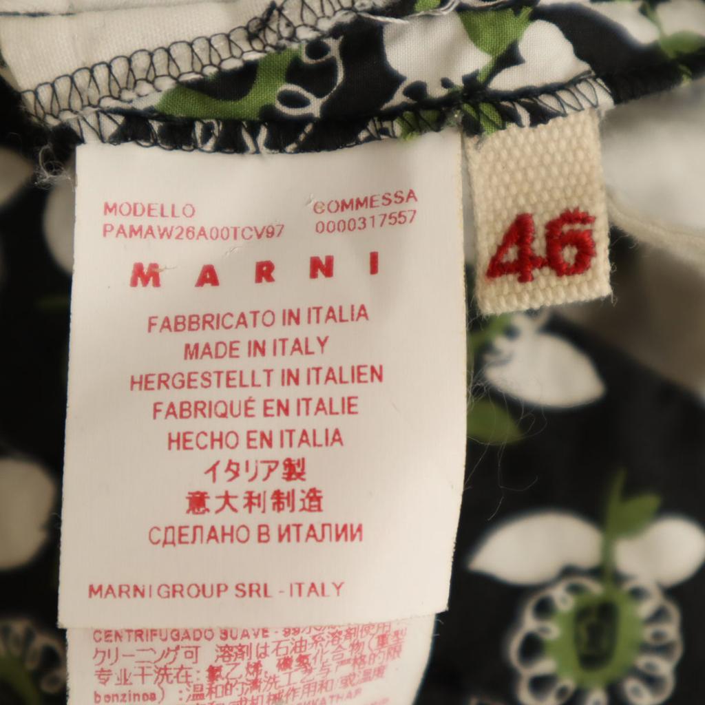 Marni Made In Italy Half Pants 36 Black Men's Used