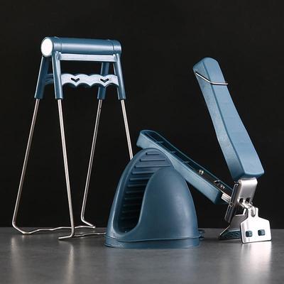 Stainless Steel Heat-Resistant Kitchen Bowl and Plate Clamp
