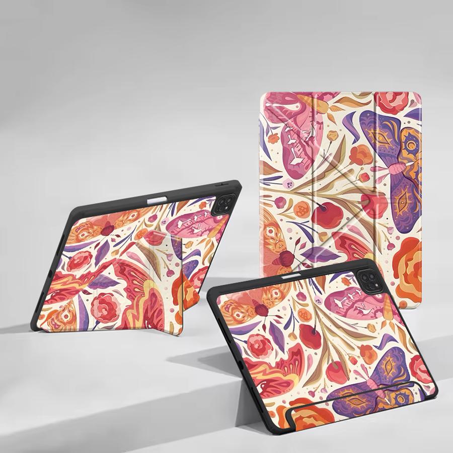 Holder Cover Tablet Case For iPad Pro 2025 Mini 6 7 Pro 11th 10th 9th 8th 7th 12.9inch Air 4 5 M3 M2 1 2 M4 11inch Cartoon