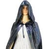 Glänzender Halloween Umhang Kleid Teufel Weihnachten Cosplay Kostüm Lustige Kapuzenponchos Bühne