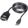 Convertisseur USB - LINDY - RS232 - Port Retention - Adaptateur Série - Noir