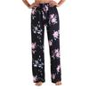 Women's Fashion Casual Print Elastic Waist Home Workout Sweatpants Straight Leg Pants