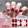 [New Arrival] CS Series 14-Finger Christmas Style Nail Stickers, Cute Fun Multi-Color Optional Whitening Temperament