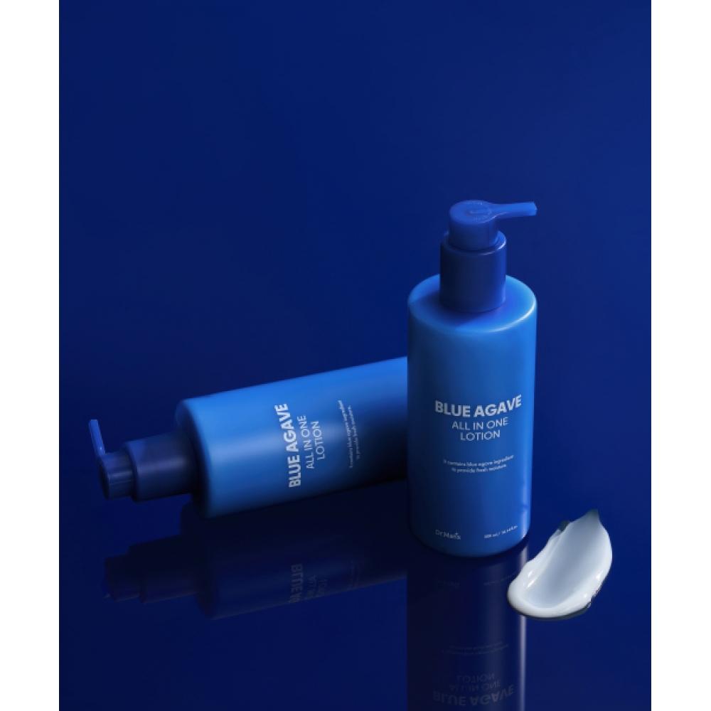 Dr.mans Blue Agave All In One Lotion skIn Essence Ampoule Cream All At Once