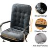 1pc Strap Design Ultra Soft Velvet Lounge Chair Rocking Chair Cushion with Anti Slip Particles Autumnand Winter Buttocks Cushion
