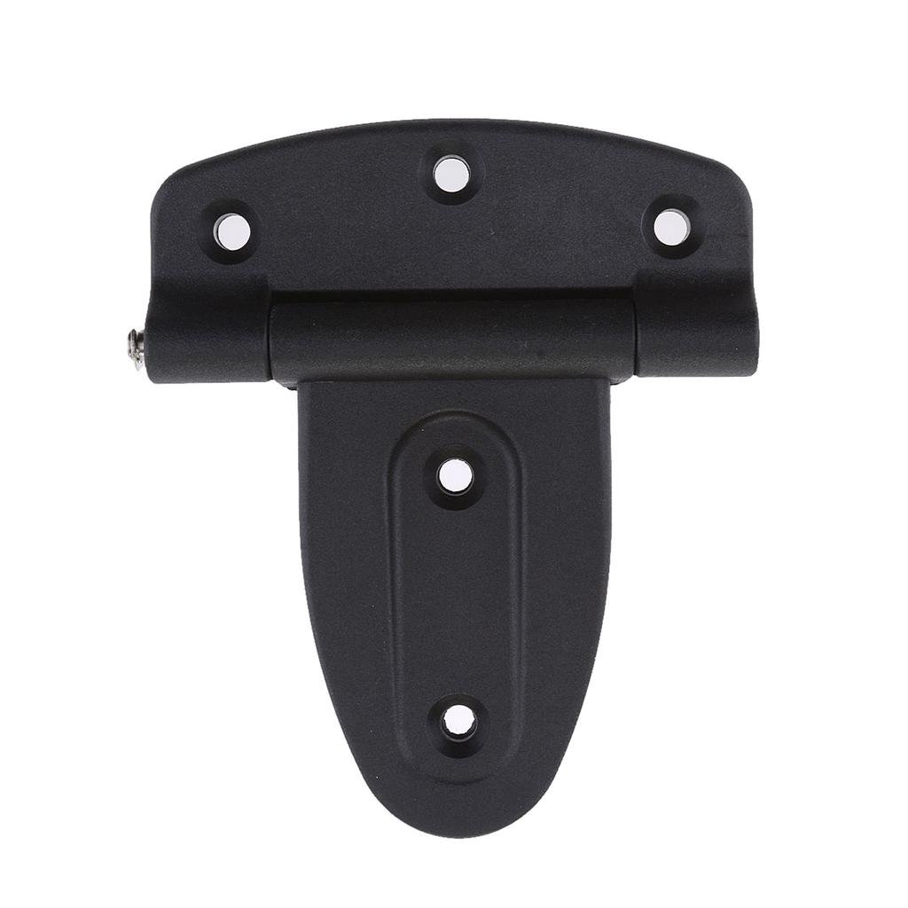 Plastic T-Strap Shed Hinge Heavy Duty Gate Strap Hinge Barn Door Hinges Vintage Style Hardware Rustproof Black
