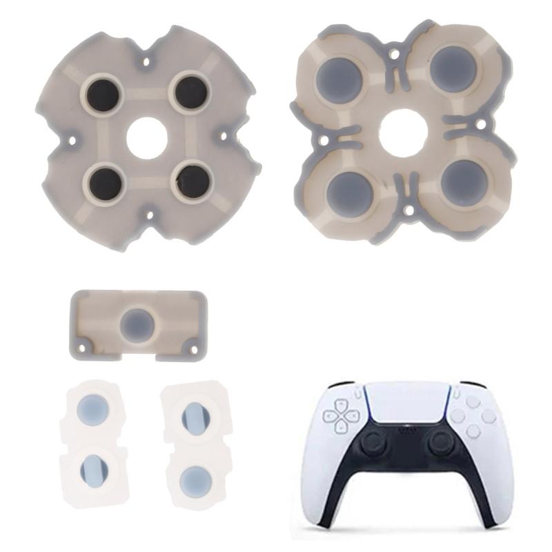 Silicone Conductive Rubber Adhesive Button Pad Keypads Buttons D-pad Controller Rubber For