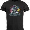 Mens Techno DJ Cat Electronic Music Rave Festival Printshirt T-Shirt - Men's Summer Cotton Graphic Tee