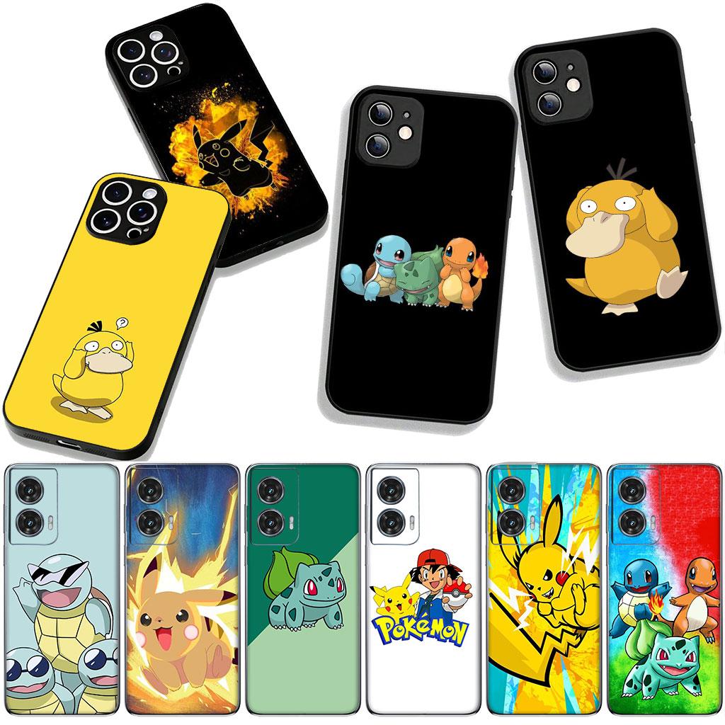 Anime P-Pokemons P-Pikachu Carini per Custodia Samsung Galaxy A36 A17 A26 A07 A35 A54 A53 A13 A33 A34 S8 S9 S20 S21 FE S10 Plus