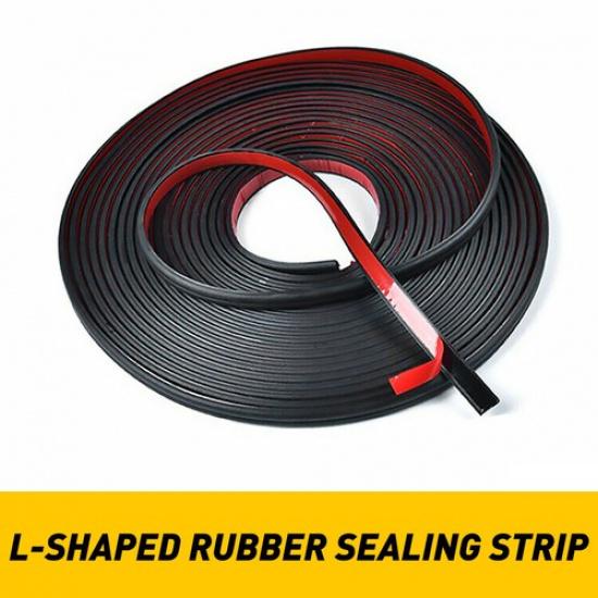 32.8Ft L-shape Rubber Seal Car Truck Door Window Trim Hollow Weather 10M Strip