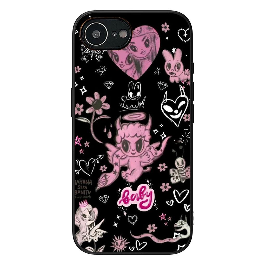 Soft Phone Cover for Apple iPhone 17 16 14 15 Pro Max Plus 15+ 16E XR ProMax Air Case Karol G Manana Sera Bonito Casing