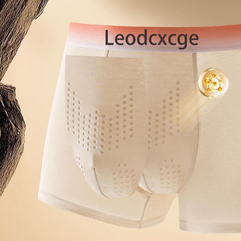 Men's Breathable Cotton Mid-rise Boxer Shorts Men's Underwear Underpants Casual Boxer Briefs & Shorts Elastic Boxer Briefs for Casual Style