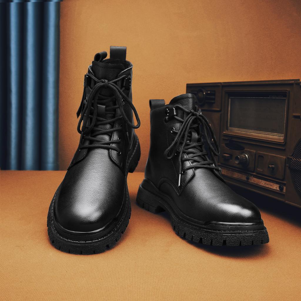 Unisex Martin Boots High Top Shoes Fashion Style Winter Walking and Commuting Casual Outdoor Travel Daily Boots Style Sizes 38-44