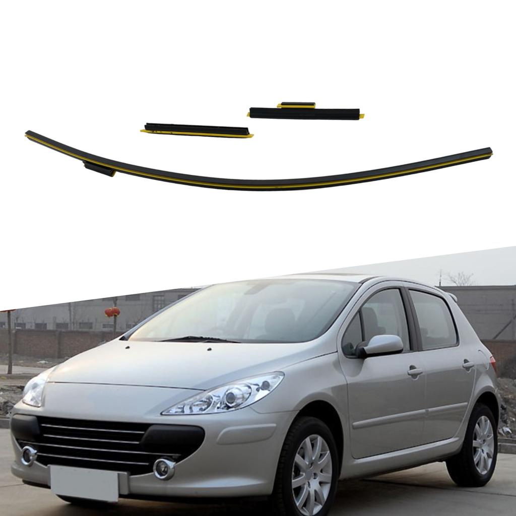 Replacement Windshield Lower Card Strip for For 307 For 308 For 408 For C4 8251L3 Rubber Material for Durability