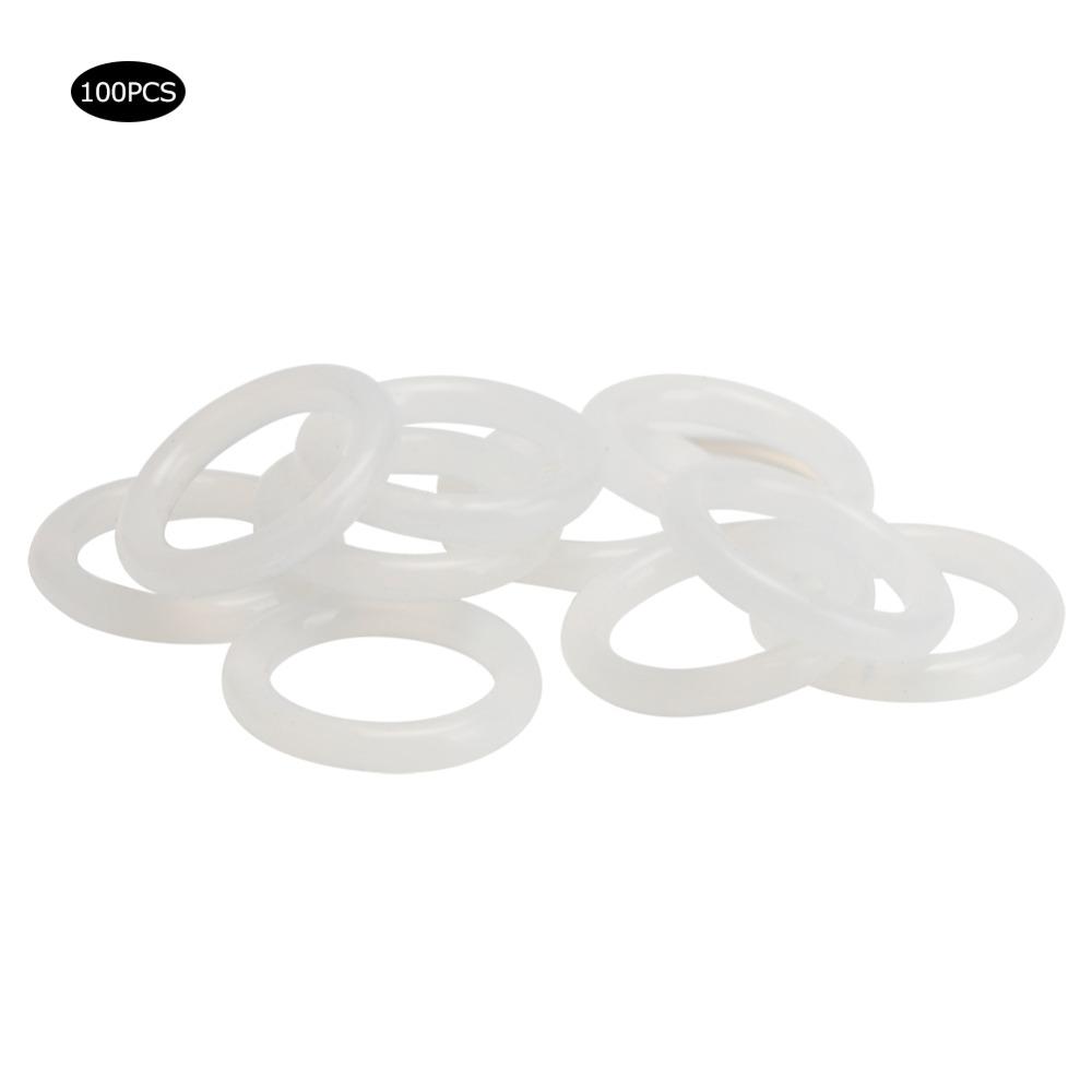 100pcs Waterproof Silicone O Ring Universal Coffee Machine Gasket Durable Sealing Washer Cafe