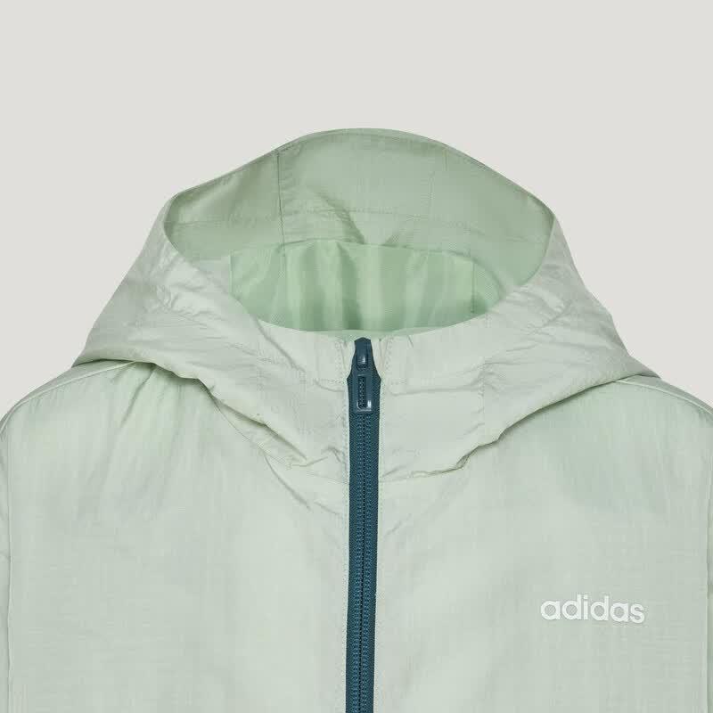 Adidas Kids' Water-Repellent Hooded Jacket
