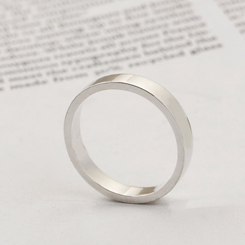 SHOVEOFF [Silver 925] Plain Silver Ring Daily Ring Couple Ring Friendship Ring SVR-S604