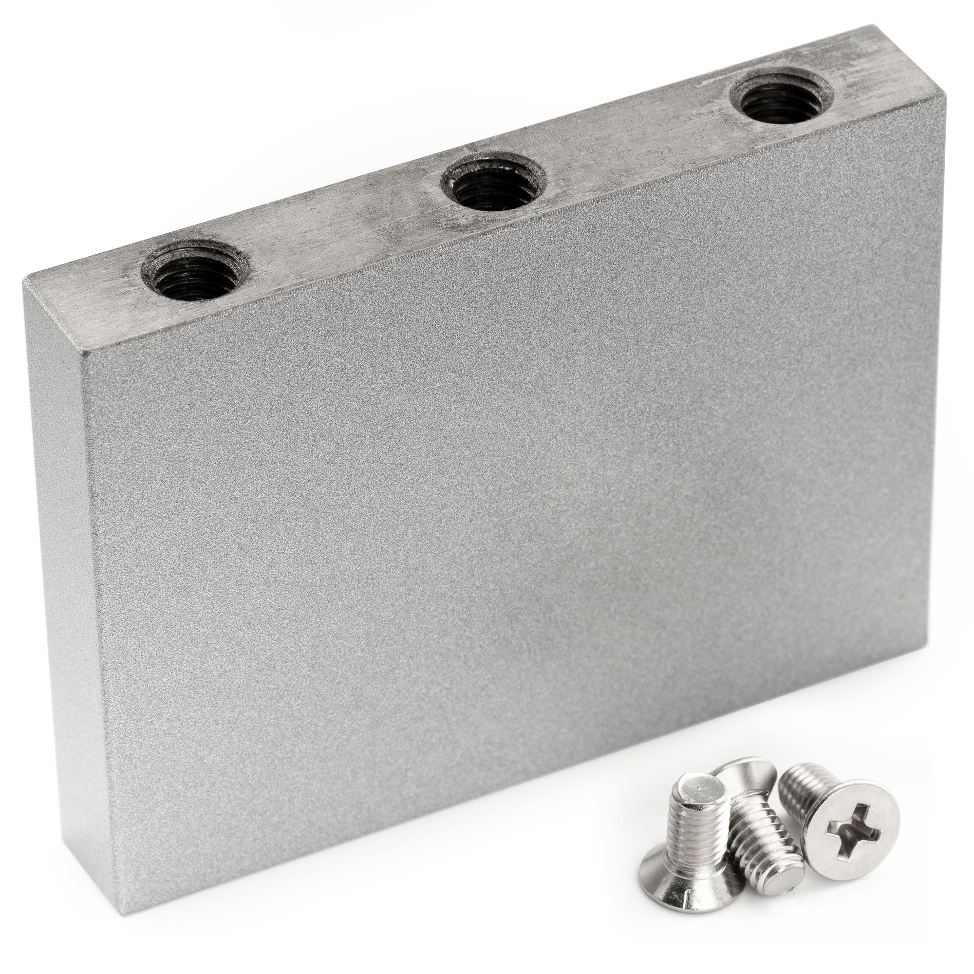 

Musiclily Ultra 37 мм Цельностальной Тремоло-блок для Электрогитары Тремоло-бриджи с двойной фиксацией Floyd Rose