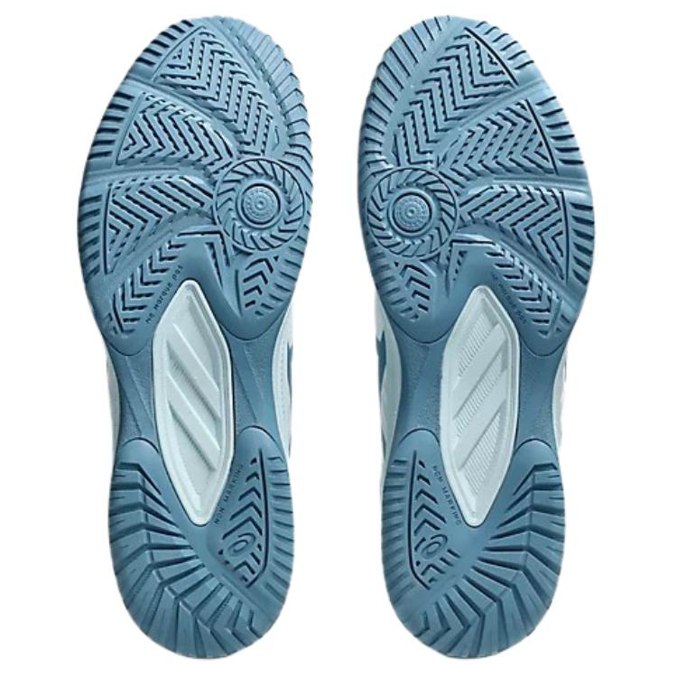 Asics Upcourt 6 Comfortable Durable Breathable Volleyball Shoes Men Shoes White Blue 1071A104-105