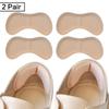 2/5/10pairs Women's Shoes Insoles High Heels Adjust Size Adhesive Heel Pads Protectors Patches Pain Relief Foot Care Pads