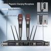 Wireless UHF True Diversity Microphone with Dual Reception, 200m Range & Disinfection Function