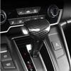 For Honda CRV CR-V C-RV 2017- ABS Carbonfiber Armrest  Window Swtich Cover Gear Shift Panle Air Outlet Steering Wheel Cover