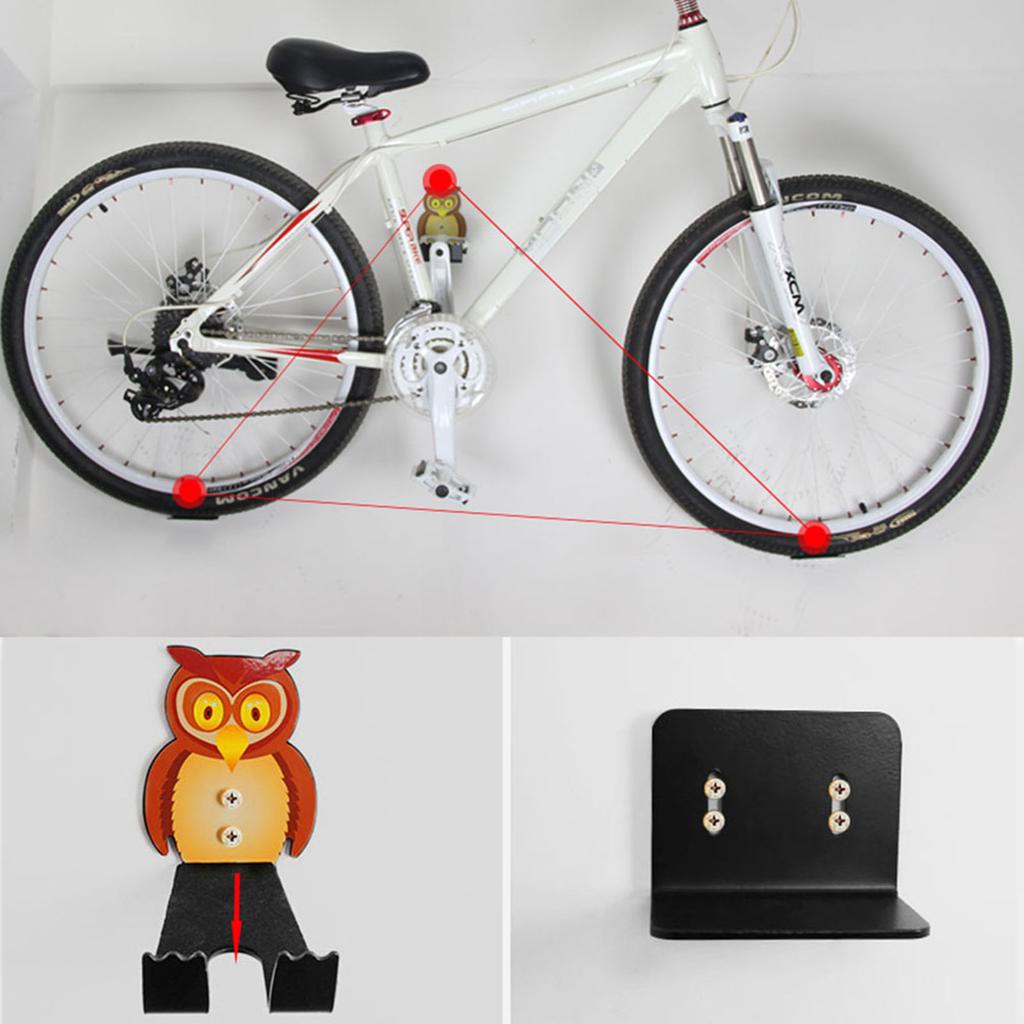 Suporte de parede para bicicleta de metal resistente, gancho para pendurar, suporte para bicicleta, suporte para exibição