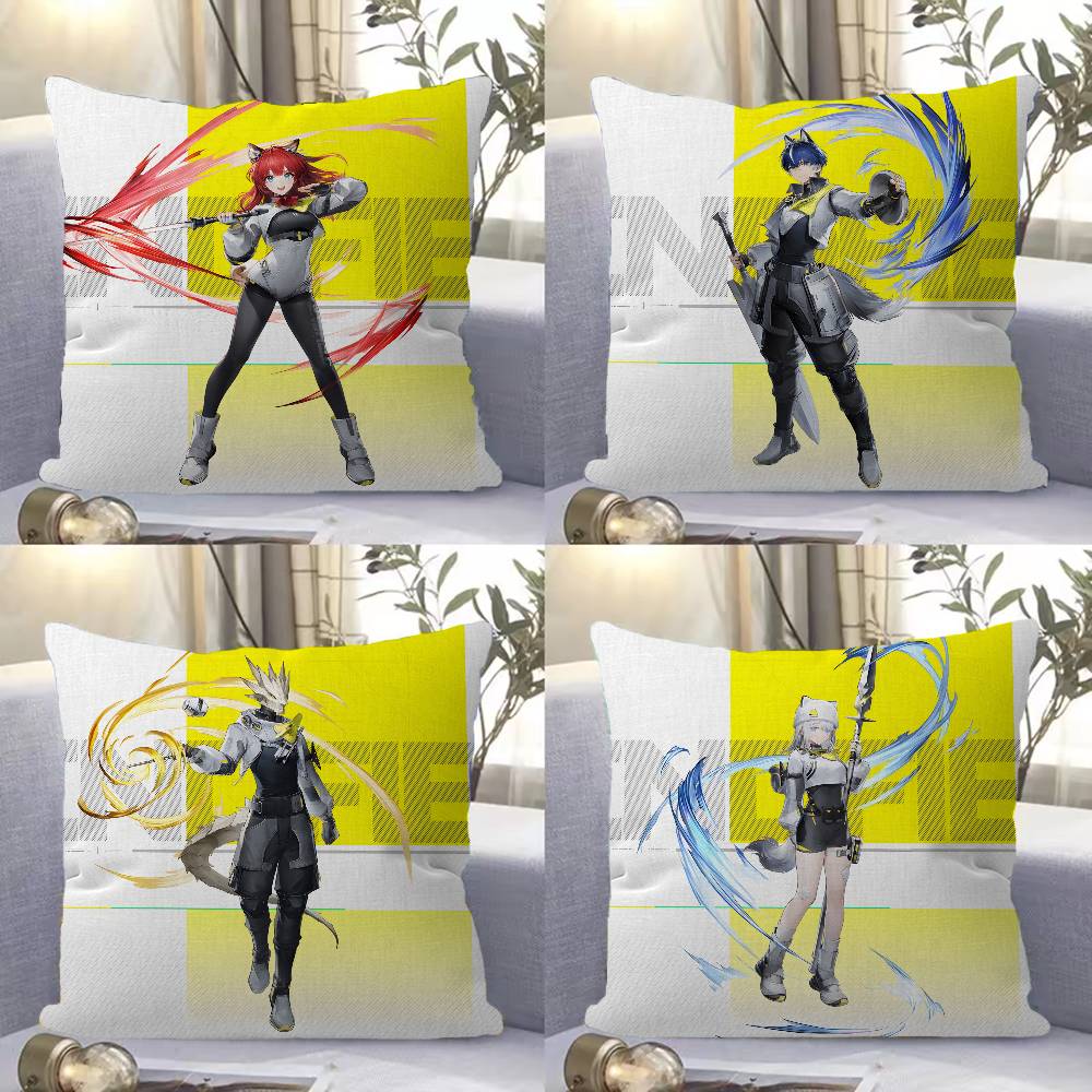 Arknights Endfield Pillow Gift Home Office Decoration Bedroom Sofa Car Cushion Cover case 45x45
