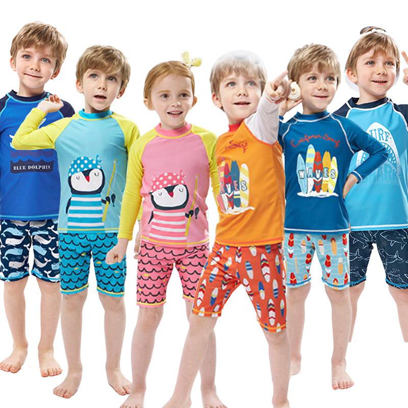Childrens Waterproof Swimwear With Uv Sun Protection For Kids Water Sports