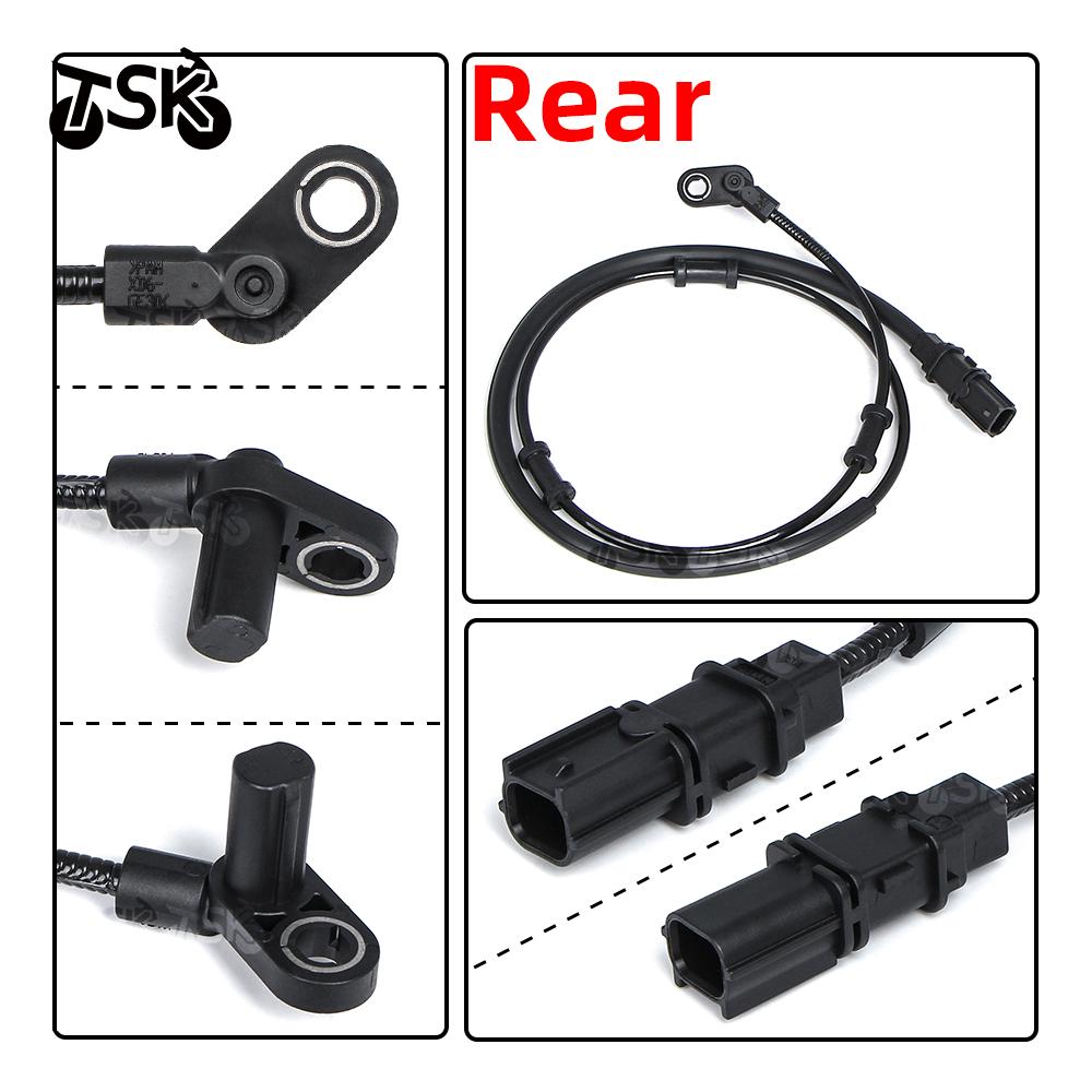 Front Rear Brake Wheel Speed Sensor Wires System ABS Sensor Cable Line For Kawasaki Ninja 400 Ninjia400 Z400 Z 400 2019-2022