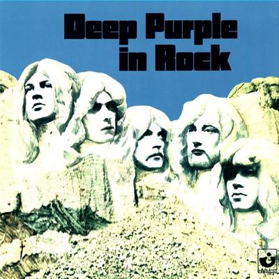 LP-skiva DEEP PURPLE - Deep Purple In Rock (Lila vinyl)  SHVL777C Harvest, Parlop 2018 Amerikansk Rock