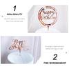 6 PCS Cake Insert Dessert Topper Decoration Picks Decorative Happy Birthday Cupcake Acrylic Child Fruit Cakes