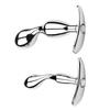 Polished Stainless Steel Plug G-Spot Massage Metal Balls Sensual Toy for Men Women