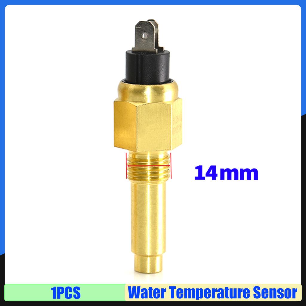 1 Piece Water Temperature Sensor 14mm 17mm 21mm Water Temp Sensor for Universal Engine Meter Sensor 1/4 NPT 3/8NPT 1/2NPT
