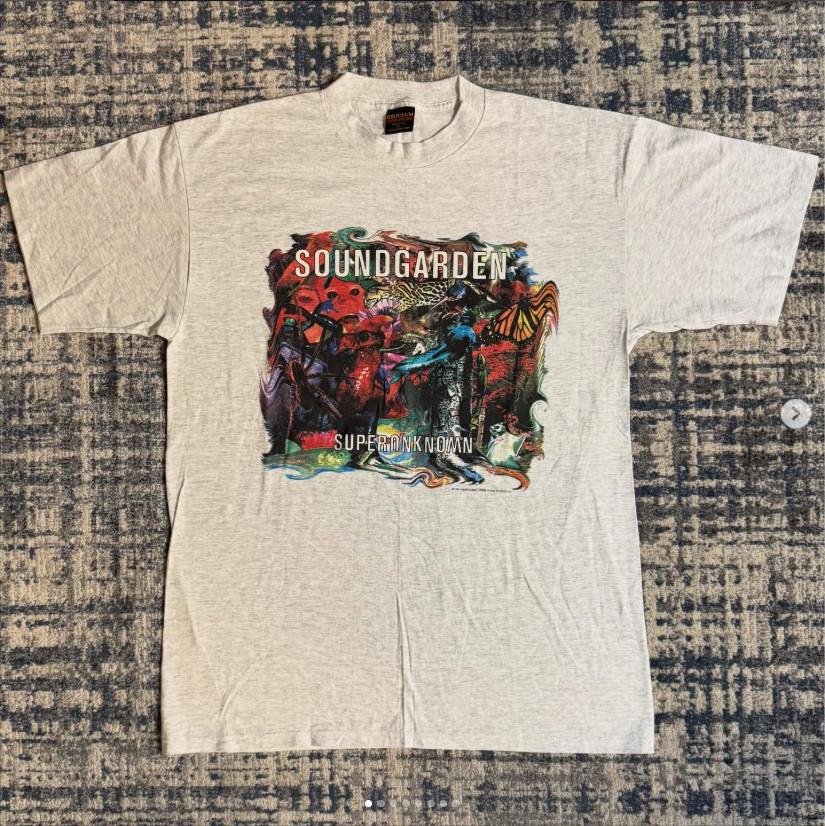 1994 SOUNDGARDEN SUPERUNKOWN Vintage T-Shirt Reprint