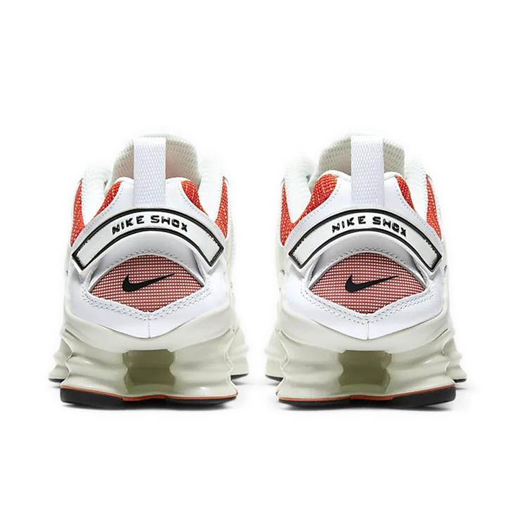 New Nike Shox Nova White Red Women's AT8046-101
