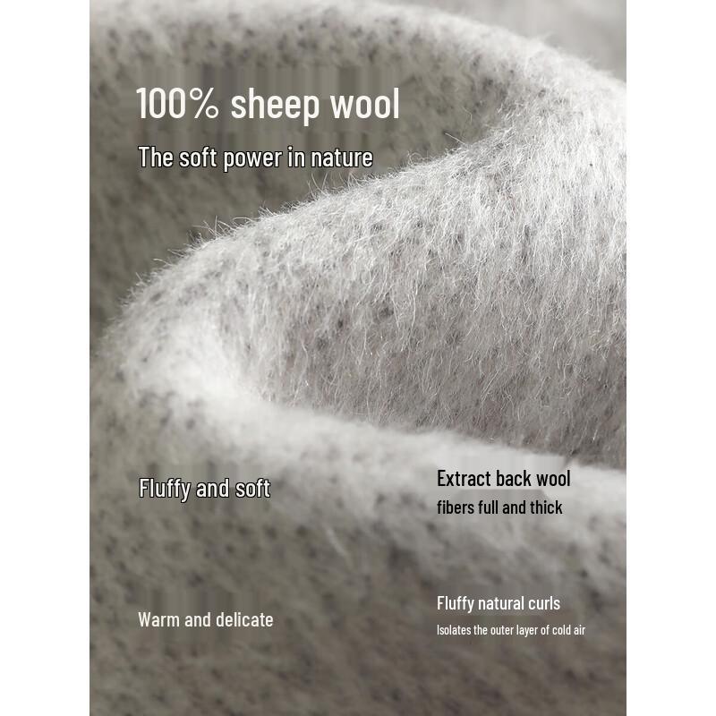 XWI Elegant Women's 100% Wool Stand-Collar Double-Faced Coat