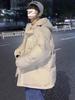 Men's Plus Size Hooded Down Puffer Jacket - Thick, Warm, and Versatile Winter Coat for Couples and Students
