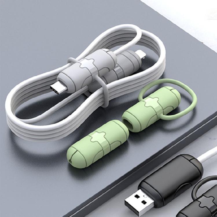1PC Cable Protector Soft Silicone Cover for Phone USB Charging Cable Protector